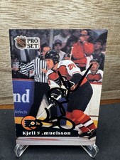 1991-92 Pro Set #181 Kjell Samuelsson Philadelphia Flyers In-Person ON-CARD AUTO