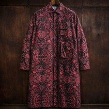 Excellent condition B Yohji Yamamoto floral 2 way long coat multi pocket unisex