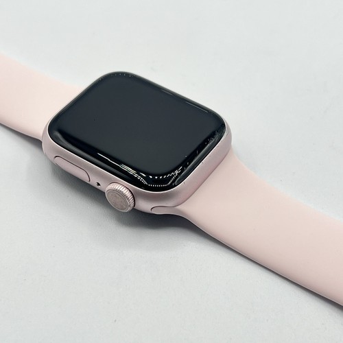 Apple Watch Series 9 41mm Aluminiowa obudowa z paskiem sportowym - jasnoróżowy - Zdjęcie 5 z 7