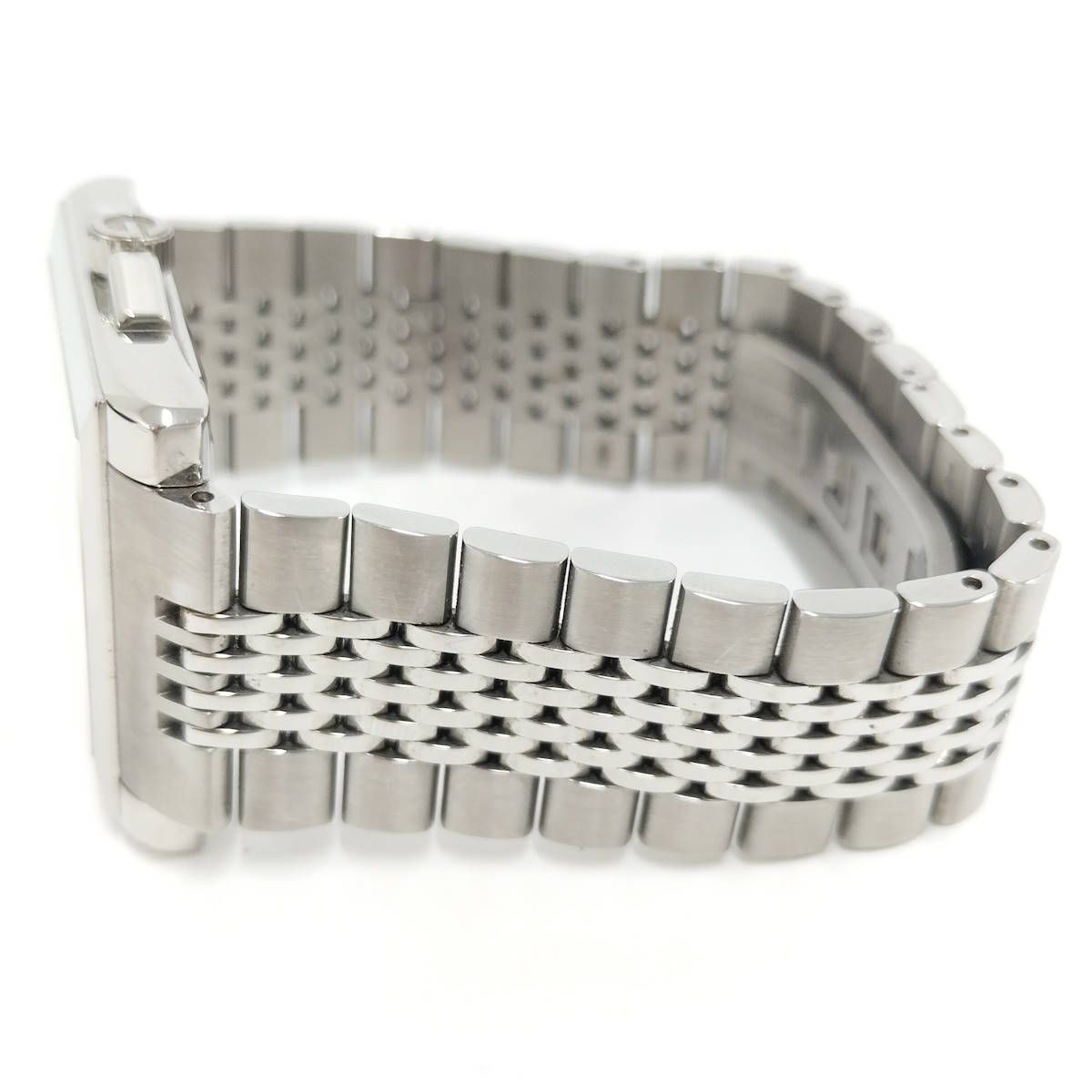 GUCCI G Timeless Rectangular Watch Quartz SS Silv… - image 4