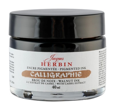 Jacques Herbin 3x Pigmentierte Kalligrafietine 40ml Farbauswahl