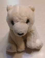 Aurora Miyoni Plush 9" Polar Bear White