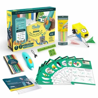 3Doodler Start+ Kids 3D Pen Creativity Set with Refills Molds Guide Bonus Pack