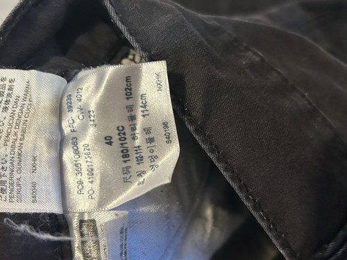 Men's Levi's Cargo Shorts Black Size 40 - Picture 4 of 7