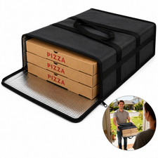 Large Insulated Pizza Bag Delivery Catering Takeout Hot Cold Food Carrier Tote