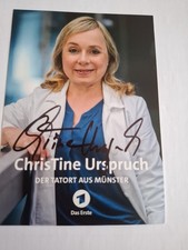 Autogrammkarte Christine Urspruch