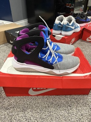 Nike Air Flight Huarache Ultra White Black Lyon Blue Sneaker 880856-100