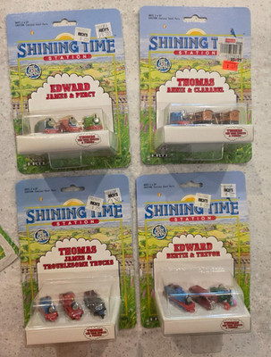 4 1992 Shining Time Station Miniature Ertl Die Cast Thomas the Tank Engine