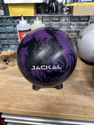 USED - Bowling Ball - 15lb Motiv ''JACKAL GHOST'' PLUGGED AND RESURFACED