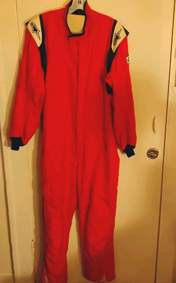 Traje automático Alpinestars de una pieza EU 56 100 % fibra de aramida Nomex Y2k Foto 2 de 4