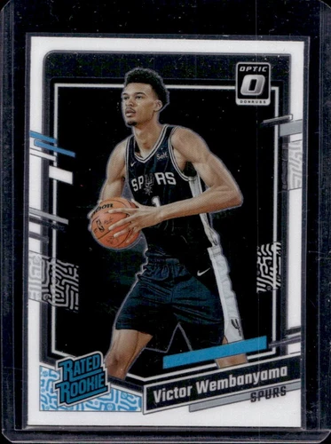 2023-24 Donruss Optic Victor Wembanyama Rookie Rated Rookie #225 Spurs