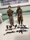 2 Vintage “GI Joe” Figures - 1 Hasbro International and 1 Hasbro Pawtucket
