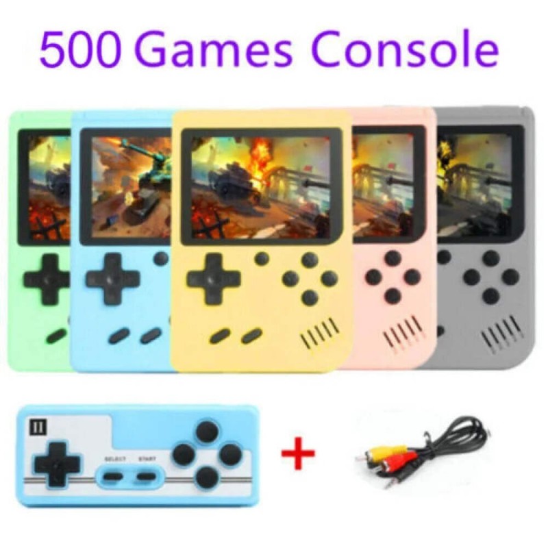 Built-in 500+ Classic arcade retro games Console for TV 5 inch Video Game Handhe