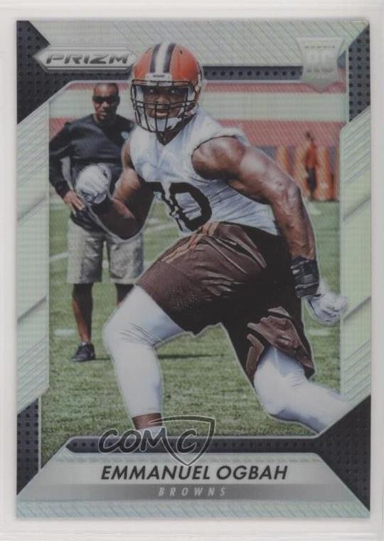 2016 Panini Prizm Rookie Silver Prizm Emmanuel Ogbah #265 8dl