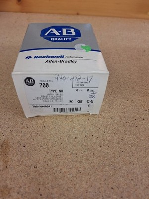 Allen-Bradley 700-NM400A1 Latch Relay 115-120VAC Bulletin 700 NIB