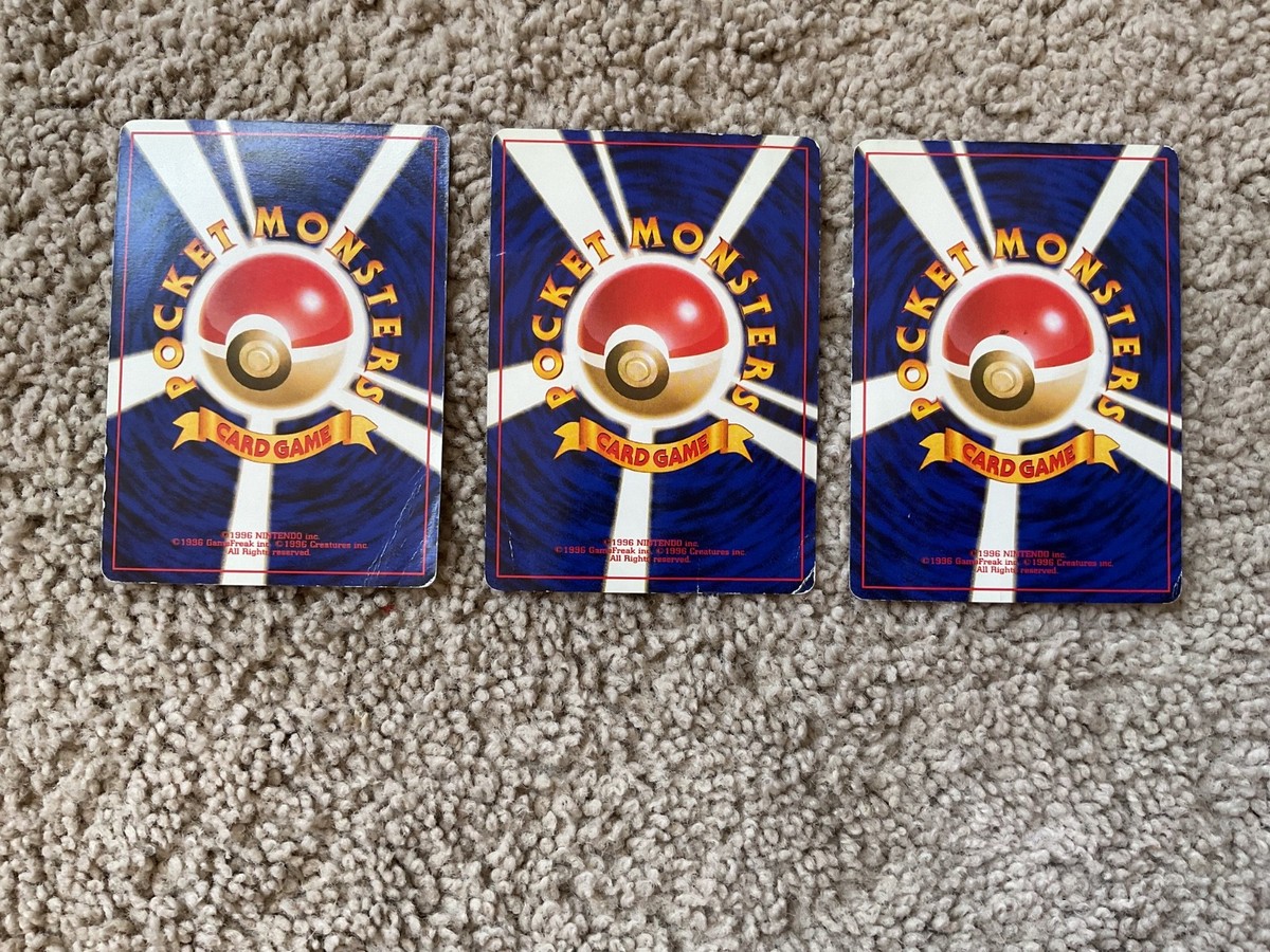 Japanese Southern Islands Rare Vintage Pokemon Cards with Mew