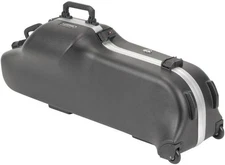SKB Contoured Pro Universal Baritone Sax case with Wheels -OPEN BOX