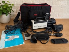 Canon VC-30A Professional Color Video Camera Bag Cables Microphone Remote