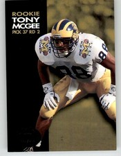 1993 SkyBox Premium Tony McGee RC #88