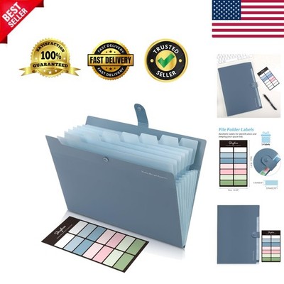 User-Friendly Expanding File Folder with Secure Closure - Enhance Your Workspace