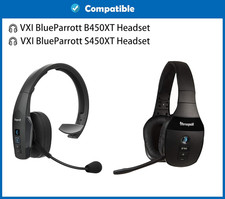 B450XT Replacement Ear Pads Cushions Mic Foam Compatible with Blueparrott...