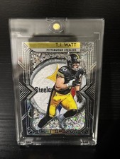 1/1 Custom Obsidian T.J. Watt Rookie Patch Steelers