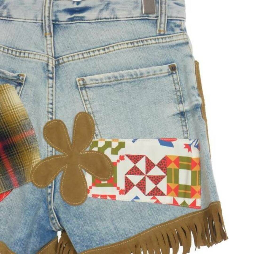 Dsquared DSQUARED2 22AW Leather Patch Fringe Deni… - image 4