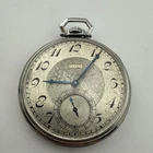 Antique 12s Model 3 7j Grade 303 Elgin Pocket Watch c1933 Original Case Working