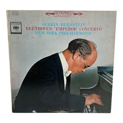 Beethoven / Serkin Bernstein NY Philharmonic   Emperor Concerto 1962 LP
