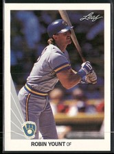 Robin Yount 1990 Leaf #71 Milwaukee Brewers