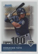 2010 Bowman Chrome Topps 100 Prospects /999 Donavan Tate #TPC19