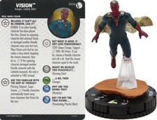 Marvel Heroclix Disney Super Rare : Vision - 043a