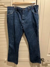 Vintage Rustler Blue Jeans Made In USA 42x30