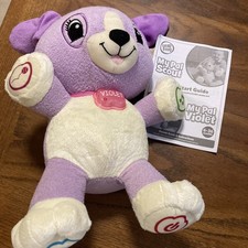 Leapfrog My Pal Violet plush puppy interactive learning toy Works
