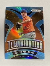 Justin Verlander 2020 Prizm Carolina Blue Prizm Illumination Astros #I-2  *N343*