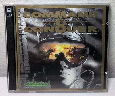 Command & Conquer PC Westwood Studios CD-ROM Windows 95 Disc 1 & 2 B292