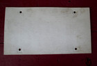 Temporary License Plate Pennsylvania PA Cardboard Expires 1968 E14-102 — photo 2