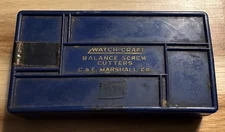 Watchmaker Estate Vintage WATCHCRAFT BALANCE SCREW CUTTERS by C&E MARSHALL