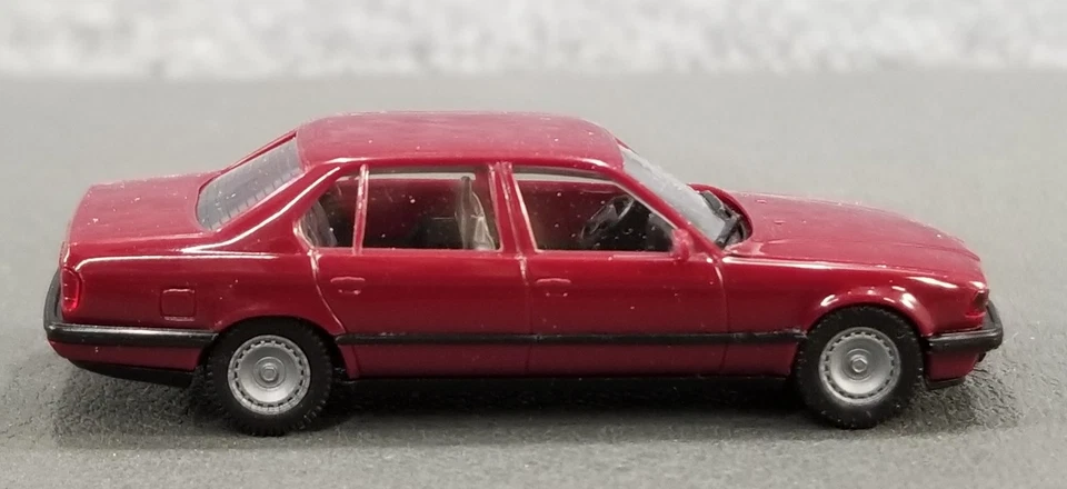 复古 HERPA 1:87 HO 2505 宝马 750 iL IOB 德国制造 — 第 3/4 张图片