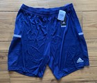 NEW Adidas Mens Team 19 AEROREADY Shorts DY8826 SIZE XL - NAVY BLUE - 9" Inseam
