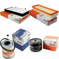 Mahle Kraftstofffilter KX 206D Innenraum LA 382 Luft LX 704/1 ÖLfilter OC 727