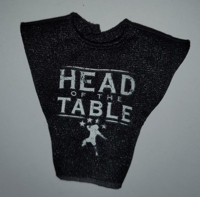 WWE Roman Reigns Head Of The Table T Shirt Accessory Action Figure Mattel Elite