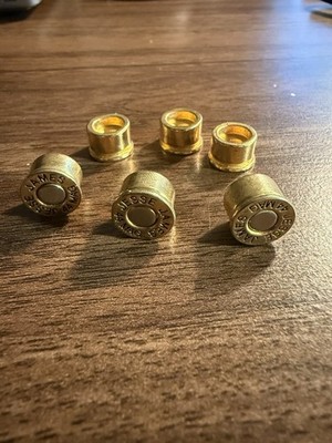 Jesse James West Coast Choppers 44 Mag NOS Brass Bullet Caps Bar Risers ...