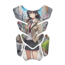 Fish Bone Tank Pad Anti Slip Protector Sticker TP111 3601844 anime girl