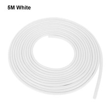 5m Car Door Edge Trim Guard Molding Rubber Seal Strip Scratch Protector Clear