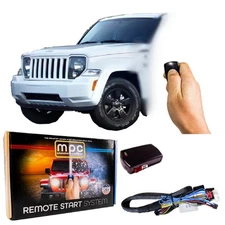 Remote Start Kit For 2008-2013 Jeep Liberty || 100% Plug N Play || Press OEM Ke