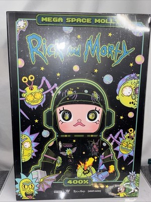 POP MART MEGA SPACE MOLLY 400% Rick and Morty (Brand New & Sealed)