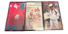 Run DMC,Digital Underground,Kool Moe Dee Rap Cassette Lot VG Shape Super Clean 