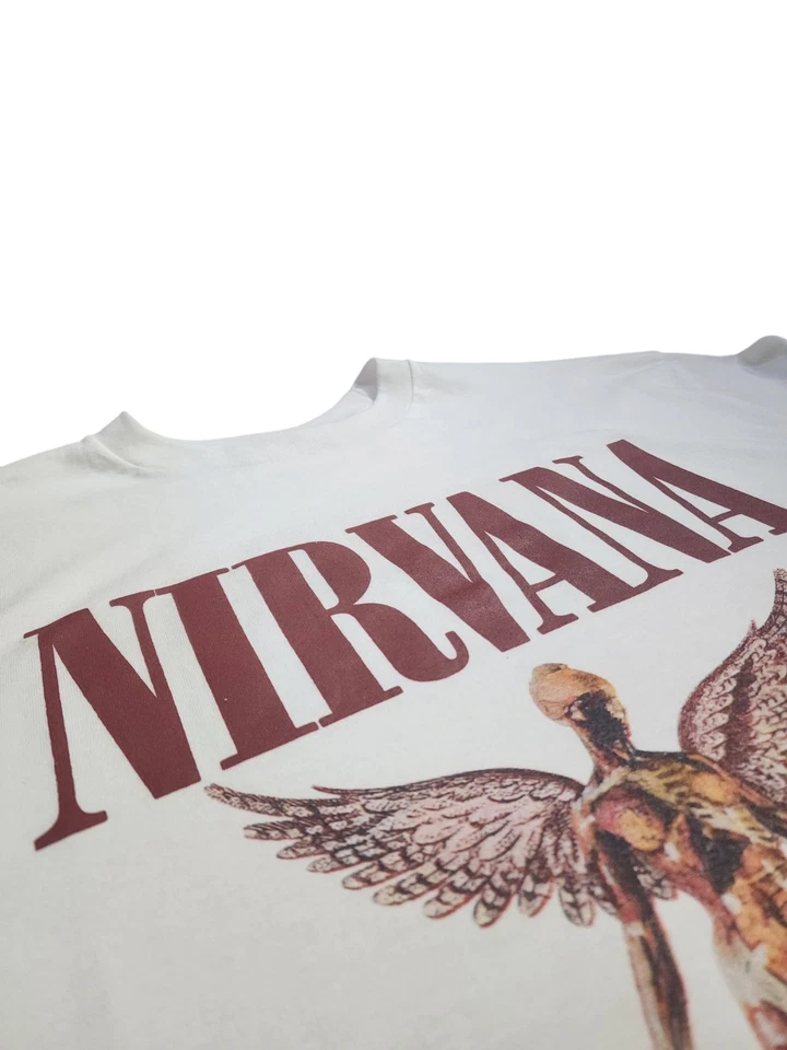 Lote Camisa Y2K NIRVANA IN UTERO US TOUR MANGA LARGA XL Foto 3 de 4