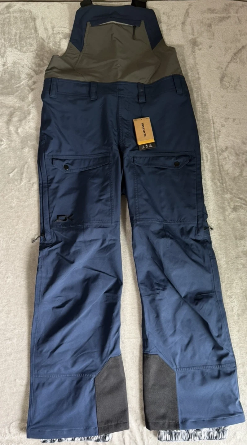 Dakine Scout Ski Bib Pants Snowboard Overalls Women's Size XS Deep Navy, New